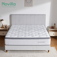 Matelas double enroulable de qualité supérieure avec ressorts ensachés pour un sommeil réparateur – Vente en gros