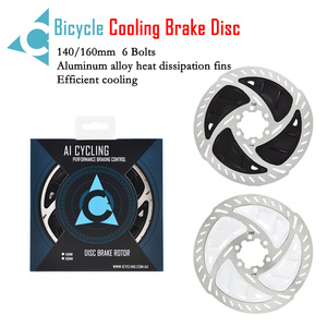 จานเบรคจักรยานเสือภูเขา/เสือหมอบ แบบดิสก์เบรค รุ่น <span class=keywords><strong>RT900</strong></span> ขนาด 140 มม. 160 มม. ระบายความร้อนได้ดี  วัสดุอลูมิเนียมอัลลอยด์  ครีบระบายความร้อน  ยึดด้วยน็อต 6 ตัว - Product Image 2