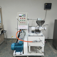 Presse à huile de graines automatique en acier inoxydable 6YL-70 Benteng, 80 kg/h, pressage à froid et à chaud, 380 V, 1350x1150x1400 mm, huile de palme