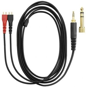 Reemplazo de Cable de Audio para <span class=keywords><strong>Sennheiser</strong></span> <span class=keywords><strong>HD25</strong></span> <span class=keywords><strong>HD25</strong></span>-1 <span class=keywords><strong>HD25</strong></span>-1 II <span class=keywords><strong>HD25</strong></span>-C <span class=keywords><strong>HD25</strong></span>-13 HD 25 HD600 HD650 auriculares - Product Image 1