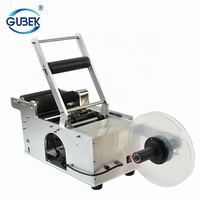 MT-50 Bouteille Ronde Machine D'étiquetage/Manuel Machine D'étiquetage pour Bouteille 20-120mm