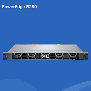 Ad alte prestazioni Dell PowerEdge R260 Server 4 ° Gen Intel Xeon scalabile 4TB DDR5 RAM 16TB NVMe Storage 100GbE 1U Rackmount R260 - Product Image 1