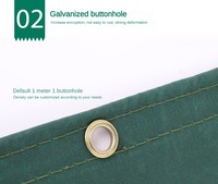 Bâche en toile cirée en coton imperméable coloré robuste