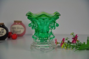 Electric <strong>Wax</strong> <strong>Melt</strong> Warmer Art Glass <strong>Wax</strong> <strong>Burner</strong> <strong>Wax</strong> Cube Melter Fragrance Candle Warmer - Product Image 2