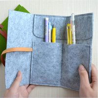 Boîte à crayons en tissu et pochette de papeterie pour le bureau ou les cadeaux.