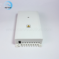 Boîtier de Distribution de Fiber optique à 8 cœurs avec 1x8 PLC Splitter FTTH Terminal Box