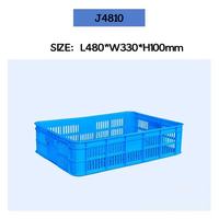 Conteneurs en maille plastique, boîte de stockage logistique, caisse en plastique, écologique, empilable, léger, vente directe d'usine, sans couvercle