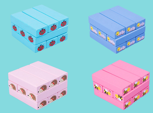 Đồ chơi kích thích não của trẻ em khối chữ cái được mã hóa màu sắc và đồ chơi xếp chồng động vật đầy màu sắc - Product Image 6