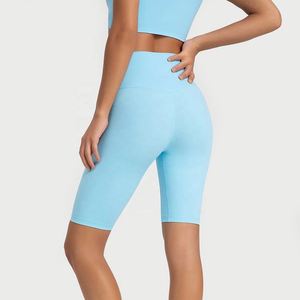 Pantalones Cortos Bermuda Lisos al por Mayor, Ropa Deportiva Casual, Transpirable, Ecológica, Ajuste Ceñido, para Entrenamiento, Correr, Yoga, Cintura Alta, Compresión - Product Image 2