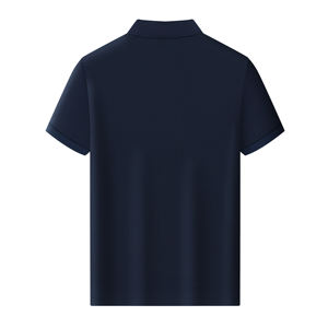 Chemises polo pour hommes de haute qualité personnalisées, séchage rapide, 220 g, 100 % coton, couleur unie, manches courtes, sport de plein air, golf, t-shirt - Product Image 6