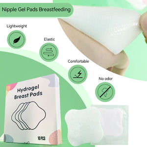 Almohadillas de gel calmantes OEM, almohadillas de gel para pezones de lactancia de hidrogel - Product Image 4