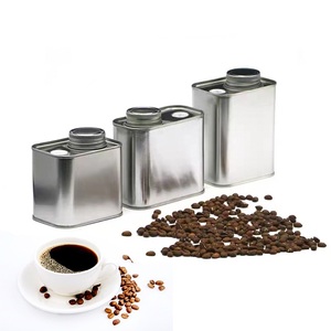 Bán Buôn Thân Thiện Với Môi 150G Vuông Tinplate Kim Loại Tin Có Thể Hình Chữ Nhật Cà Phê Đậu Bột Bao Bì Không Khí Van Sô Cô La Cookie - Product Image 2