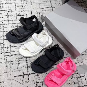 High-quality Luxury Designer Flat <b>Sandals</b> Anti-slip and Breathable Sandales Femme Custom Women's Summer <b>Sandals</b> - Product Image 2