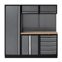Banc de travail modulaire pour garage, armoires de garage, rangement, mobilier de jardin extérieur de luxe, patio