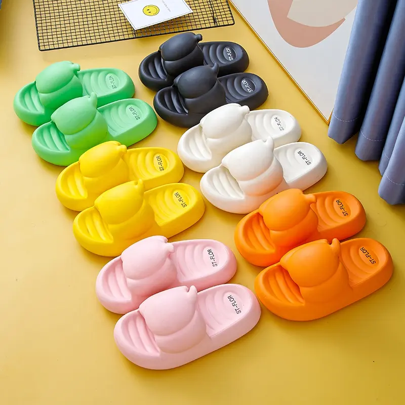 Non-slip EVA Thick Sole Slides Sandals Shoes Women Men Slides Shoes Slippers Designer Indoor Slides Slippers For Men