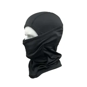 Passamontagna da sci maschera per il viso solido passamontagna da ciclismo all'ingrosso Logo personalizzato passamontagna