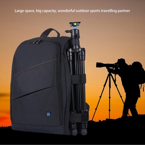PULUZ professionnel hommes femmes photographie en plein air <span class=keywords><strong>randonnée</strong></span> voyage Portable DSLR appareil photo <span class=keywords><strong>sac</strong></span> de rangement grand appareil photo <span class=keywords><strong>sac</strong></span> à dos - Product Image 3