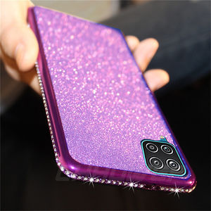 Custodia <span class=keywords><strong>per</strong></span> <span class=keywords><strong>Samsung</strong></span> <span class=keywords><strong>A12</strong></span> da 6,5 Pollici con Brillantini e Glitter, <span class=keywords><strong>Cover</strong></span> Posteriore in TPU Morbido con Bumper <span class=keywords><strong>per</strong></span> <span class=keywords><strong>Samsung</strong></span> <span class=keywords><strong>A12</strong></span> - Product Image 1