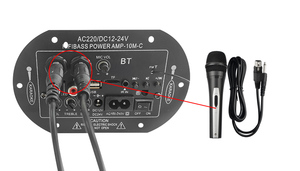 Bán buôn chuyên nghiệp DJ âm thanh âm thanh khuếch đại một microphone Điều khiển âm lượng 8-10inch loa stereo indivione kỹ thuật số - Product Image 4