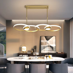 Insieme moderno <span class=keywords><strong>lampadario</strong></span> in ferro per sala da pranzo e salotti con Design <span class=keywords><strong>contemporaneo</strong></span> luce del ciondolo - Product Image 6