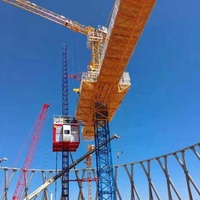 Pont de niveau pour la plate-forme de travail de tour de refroidissement et l'utilisation multifonctionnelle d'ascenseur de construction