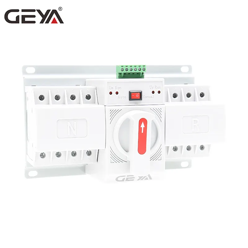 GEYA-Interruptor de transferencia automática, mini ats de doble potencia, precio barato, 100amp ATS para generador de diesel