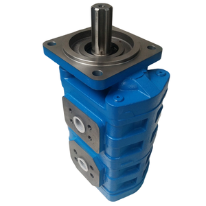 Pompe à engrenages hydraulique double série Huamao CBGJ, pièces de rechange haute pression en fonte pour engins de construction - Product Image 2