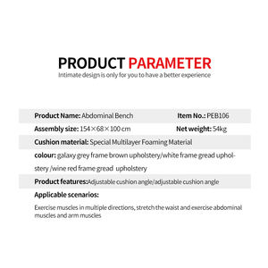 Machines articulées avec plateau de charge, 45 extensions, exercice du dos, banc abdominal - Product Image 2