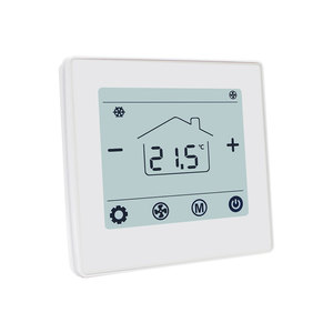 110V 220V ac écran tactile 2 tuyaux 4 tuyaux ventilateur thermostat bacnet fcu thermostat d'ambiance numérique pour <span class=keywords><strong>climatiseur</strong></span> central - Product Image 2