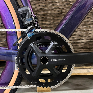 Bicicleta de Gravel para Hombre 700*40c V3 24s con Frenos de Disco Hidráulicos, Cambio Electrónico Inalámbrico, Fibra de Carbono, para Carreras en Carretera y Gravel V3 Inalámbrico - Product Image 3