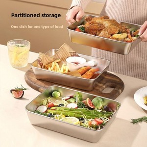 Stainless Steel Food <b>Storage</b> <b>Containers</b> Set With Lids - Leakproof, <b>Stackable</b> & Reusable for Camping, Picnics, School - Product Image 3
