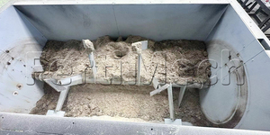 ถังหมักแนวนอนแบบอัตโนมัติเต็มถังสำหรับผสมปุ๋ยสัตว์เครื่องเทอร์เนอร์แบบแอโรบิคปลอดภัยสูง - Product Image 2