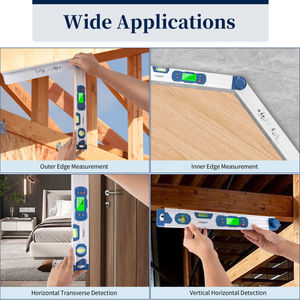 220 डिग्री डिजिटल प्रोट्रैक्टर इलेक्ट्रॉनिक एलसीडी डिस्प्ले कोण शासक डिजिटल कोण फाइंडर प्रोजेक्टर - Product Image 6