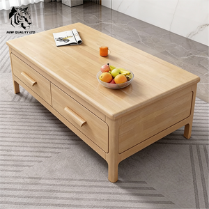 โรงงานขายตรง ราคาดีที่สุด สั่งทำได้ มีสินค้าจำนวนมาก ดรอปชิปปิ้ง โต๊ะข้าง ดีไซน์ใหม่ เฟอร์นิเจอร์ห้องนั่งเล่น โต๊ะน้ำชาไม้ - Product Image 2