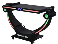 Meja cakram DJ akrilik desain modis senior mewah furnitur KTV bar meja