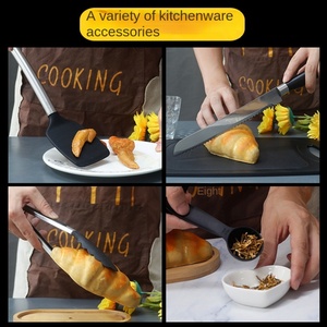 Wholesale 19-Piece Cooking Utensils Set Nonstick <b>Silicone</b> Spatula Shovel Knives Set Kitchen Utensils Accessories with Holder - Product Image 3