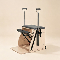 Chaise de Pilates multifonctionnelle SVD-W06 avec bâton en bois, chaise Wunda en érable durable