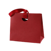 Tas Kado Kertas Kraft Daur Ulang Warna Ivory Perak dengan Logo Kustom untuk Pakaian, Kaos Kaki, Sepatu, Perhiasan & Jam Tangan