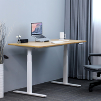 Bureau électrique moderne Cadre de bureau réglable en hauteur Mobilier de bureau Table à hauteur réglable pour le bureau