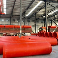 Tube d'évacuation en PEHD (Polyéthylène Haute Densité) DN800-1000MM, épaisseur 30MM, pour évacuation et sauvetage d'urgence