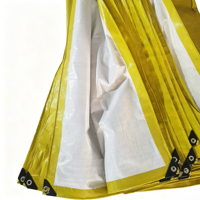 Bâche en HDPE imperméable, bâche en PE résistante, rouleau de couverture pour tente de camping, pavillon extérieur, abri solaire