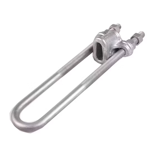 ตัวหนีบเหล็กอ่อนแบบหนักสำหรับยึดสายสลิงเหล็กชุบสังกะสี - Product Image 1