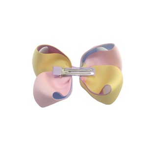 Milt-colorful Tails Hair <strong>Bows</strong> Bowknot Curly Ball Shape Windmill <strong>Hai</strong> Clip With Ten Colors Hair Accessories - Product Image 6
