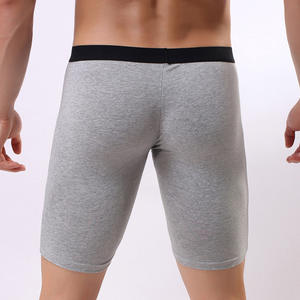 Vente en gros 2021 Nouveau design Hommes 9 "Long Coton doux Boxer <span class=keywords><strong>Slip</strong></span> Sous-vêtements Sous-vêtements personnalisés QUM21047 - Product Image 3