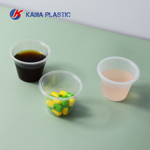 Vente en gros de gobelets doseurs miniatures gradués en PP transparent ou givré de 1 oz avec échelle, sans BPA, pour gobelets de dégustation jetables - Product Image 3
