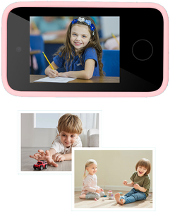 Étui de protection en silicone pour smartphones <span class=keywords><strong>d</strong></span>'enfants, photos, vidéos, jouets éducatifs, téléphones multifonctionnels mignons <span class=keywords><strong>à</strong></span> motifs de dessins animés - Product Image 4