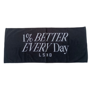 Serviette de sport carrée en coton 100% écologique, teinte en fil, absorbant la transpiration, pour la salle de sport, la plage, personnalisée, imprimée en jacquard, Rouya - Product Image 2