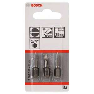 BOSCH - 2607001472 Punta de destornillador ranurada Extra dura, 25mm - EAN 3165140299985 INSERTOS PARA PUNTAS DE ATORNILLADO - Product Image 2