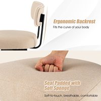 Tabouret de Bar pivotant avec siège et repose-pieds rembourrés pour l'îde cuisine, le Bar, le comptoir