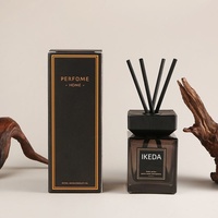 Diffuseur de parfum en roseau 100 ml Longue durée 60 jours Parfum d'intérieur Huile essentielle Aromathérapie pour chambre à coucher Hôtel
